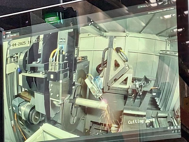 Impressionen der Launchveranstaltung der By Tube Star 330 von Bystronic am norditalienischen Unternehmensstandort in Cazzago San Martino. (Bild: VCG/Finus)