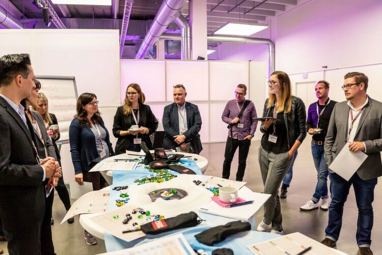 Impressionen der Barcamps des Lead Management Summits und der B2B Marketing Days. (Vogel Communications Group © Stefan Bausewein)