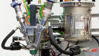 Insbesondere in puncto Elektro- und Elektronikverguss sowie bei Klebe- und Dichtungsfragen soll der Tartler-Dosiermischkopf LV 2/2 mit integrierter Wägezelle seine Vorteile bringen... (Tartler)