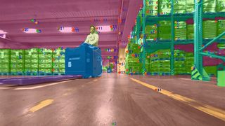 Mit einer KI-gestützten Bildverarbeitung wie hier der von Gideon Bros. können Transportroboter ihre Umwelt immer besser erkennen. (Gideon Bros.)