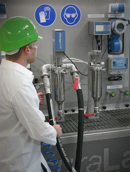 Mit der Filterserie Acura Wedge self-cleaning will Fuhr Filtertechnik neue Maßstäbe bei selbstreinigenden Filtern setzen. (Fuhr Filtertechnik)