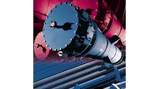 Der Diabon-Rohrbündelwärmeaustauscher bewältigt große Volumenströme und eignet sich für Medien, die zu Verschmutzung neigen.  (Bild: SGL Group)