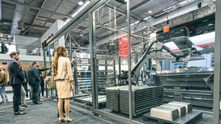 Optimieren, digitalisieren, automatisieren: Bystronic präsentiert individuell abgestimmte Konzepte für 
Industrie 4.0. (Bild: Bystronic)
