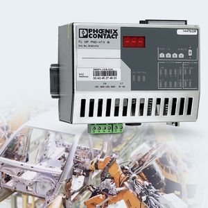 Bild 1: Dieser Netzwerkbaustein bindet Interbus und Profibus in Profinet ein.