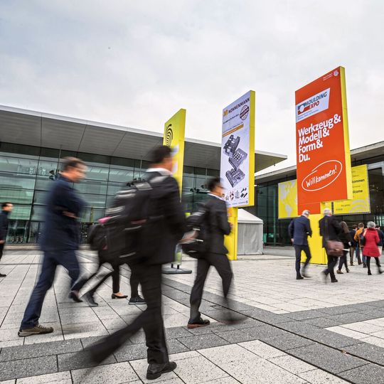 Die nächste Moulding Expo findet vom 13. bis 16. Juni auf der Messe Stuttgart statt. (Bild:  Messe Stuttgart)