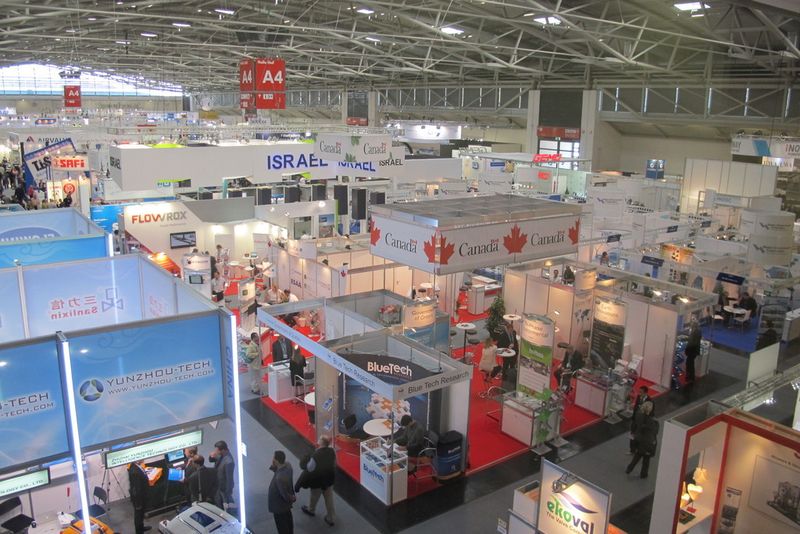In 2014 the event is even bigger than before, covering 230,000 square meters of exhibition space – that’s 15,000 square meters more than in 2012. In terms of exhibitor numbers, too, new heights are being reached: a new record is expected, with around 3,000 companies from 50 countries coming to exhibit in Munich. (Picture: Hüser / Ernhofer / PROCESS)