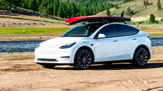 Der Tesla Model Y war im Februar das meistverkaufte SUV und das meistverkaufte E-Auto in Deutschland. (Bild: Tesla)