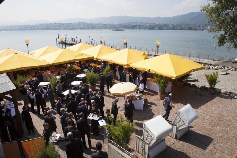 Das Lake Side in Zürich bot wieder eine einmalige Kulisse für das 11. Swissmem Symposium. (Bild: Swissmem)