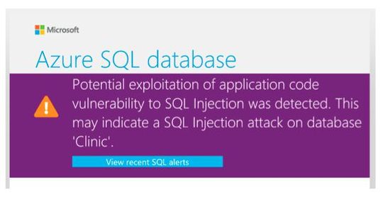Nach der Aktivierung von SQL-Audit erhalten Sie eine E-Mail, wenn Ihre Datenbank oder Webanwendung eine Bedrohung erkennt.(Bild:  Microsoft)