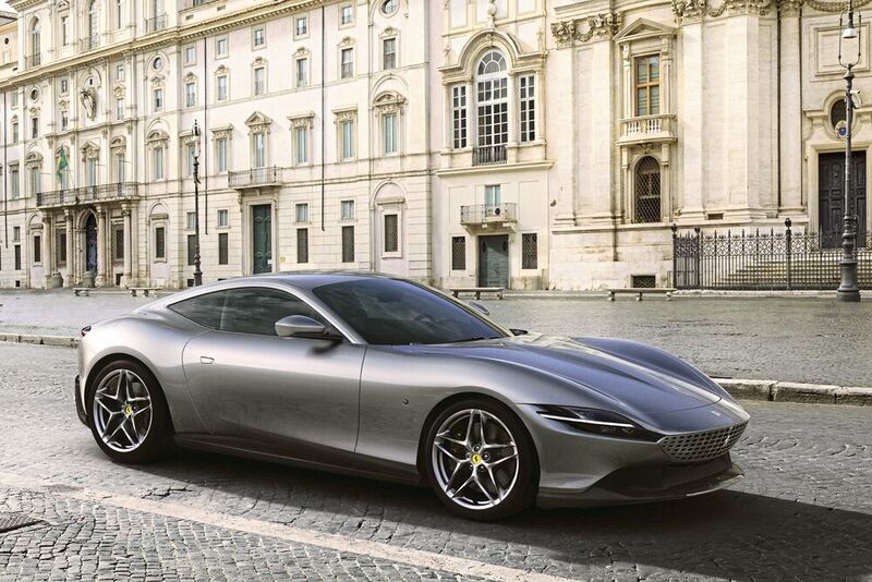 Das Design des Ferrari Roma setzt auf elegante Rundungen statt scharfe Kanten. (Ferrari)