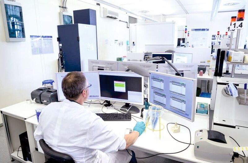 Vollautomatisierte Laborstraße für das Patienten-Screening und die mikrobiologische Diagnostik im Universitätsklinikum Heidelberg (Universitätsklinikum Heidelberg)