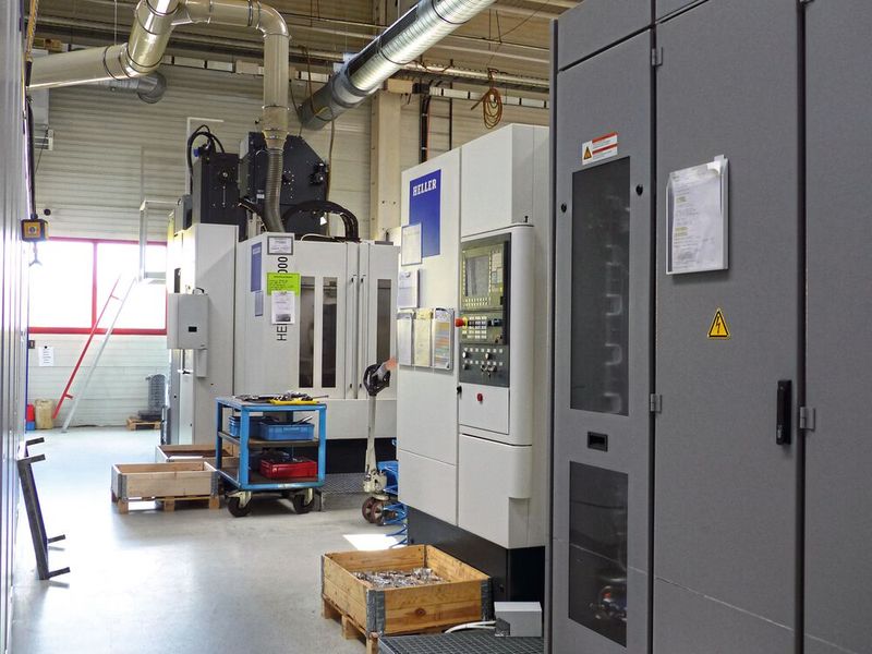 Seit 2010 ist der Heller-Maschinenpark beim Unternehmen Heppler auf insgesamt sieben 4-Achs-Bearbeitungszentren H 2000 gewachsen. (Bild: Heller)