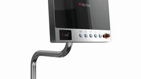 The GT-HD support arm system from Rose was developed for use in particularly hygiene-critical areas (Source: Rose Systemtechnik)