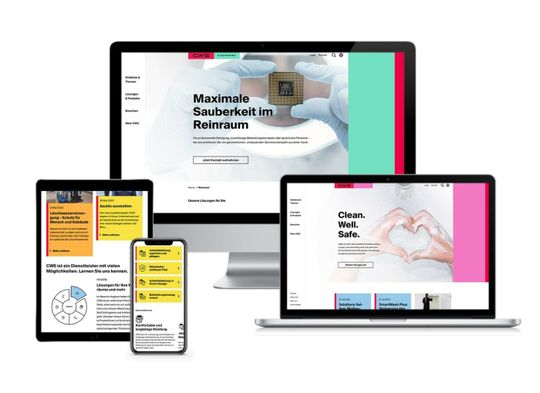 (Das neue Webportal von CWs wurde auf Lead-Generierung und Conversion Rate optimiert. (Bild: CWS))