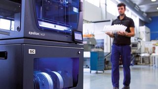 Ins Smart Cabinet passen 8 Spulen. (Bild: BCN3D)