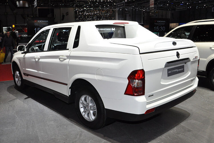 Der Actyon Sports, den SsangYong als Lifestyle-Pick-up positioniert... (Foto: Wehner)