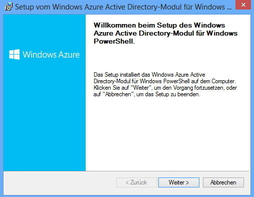 Windows Azure Active Directory verwalten Administratoren mit der PowerShell. (Bild: Microsoft)