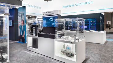 Mit Seamless Automation macht Festo die Automatisierungstechnik so einfach, dass Technik ein Erlebnis wird. Das Konzept baut Komplexität ab und schafft Klarheit für intuitive Lösungen – zu erleben auf dem Festo Stand in Halle 13 auf der Hannover Messe 2026.(Bild:  Festo)