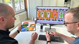 In der Umformsimulation setzt Aldinger auf die Software Stampack, die vor allem mit ihren Ergebnissen überzeugt, die den realen Fertigungsprozess sehr genau abbilden. (Bild: Stampack)