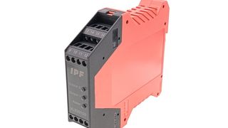 Das neue, sehr schmale VL530100 für UND-/ODER-Verknüpfungen wurde eigens für 
die Montage auf einer Hutschiene entwickelt. 

 (Bild: ipf electronic)