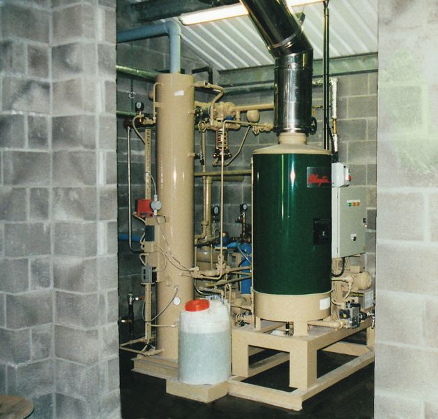 Der Dampferzeuger sorgt für die richtige Menge Dampf auf Abruf und hilft beim Energiesparen. (Bild: Clayton)