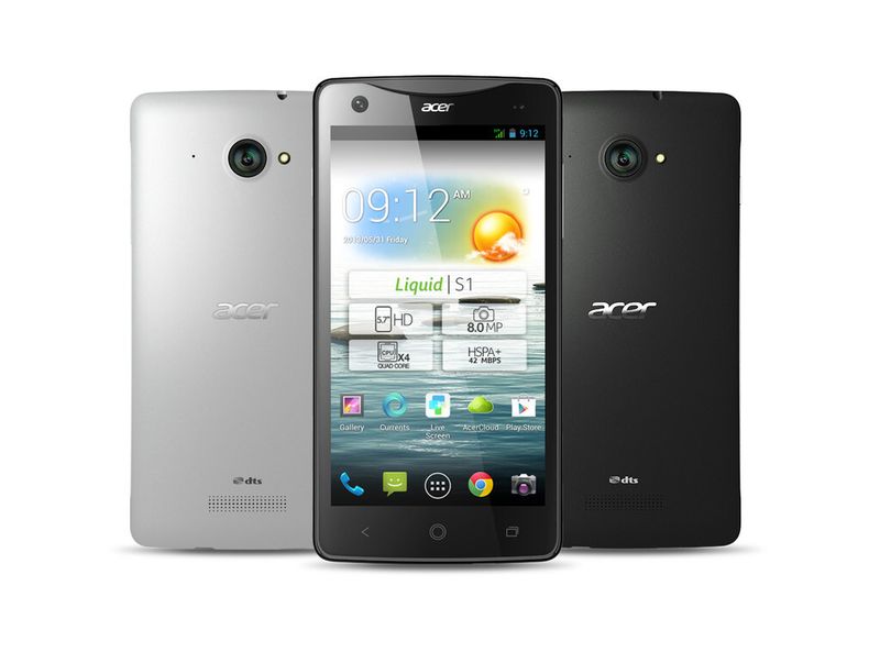 Das neue Acer Liquid S1 ist ab Ende August zu einem unverbindlich empfohlenen Endkundenpreis ab 349 Euro sowie ab Anfang September als Bundle mit schwarzem oder weißem Leder Flip-Cover und digitalem Eingabestift ab 379 Euro erhältlich. (Bild: Acer)