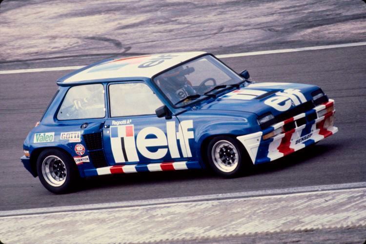 Von 1981 bis 1984 wurde der Markenpokal „Elf Renault 5 Turbo Europacup“ ausgeschrieben. Die europaweiten Läufe fanden teilweise im Rahmenprogramm der europäischen Formel-1-Grand-Prix statt. Parallel hierzu wurden weiterhin die nationalen Championate des bereits damals traditionsreichen R5-Pokals mit frontgetriebenen Frontmotorfahrzeugen des Typs Renault 5 Alpine Turbo ausgetragen. (Renault)