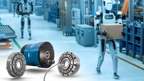 Nabtesco bietet spielfreie, kompakte und digitale Wellgetriebe und Aktuatoren für die Gelenke humanoide Roboter. (Bild: Nabtesco Precision Europe GmbH / © Gorodenkoff/stock.adobe.com)