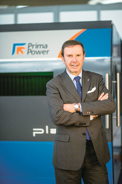 Ezio Basso, CEO bei Prima Power: „In Zukunft wird nicht die Maschine, sondern die Software den Unterschied ausmachen.“ (Bild: Prima Power)