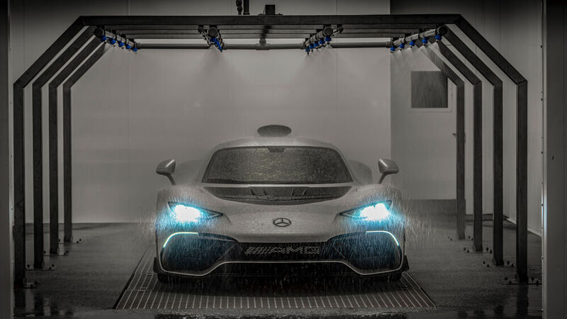 Mercedes-AMG hat die Produktion des Sportwagens One begonnen. Nur 275 Stück wird es geben. (Bild: Mercedes-Benz)