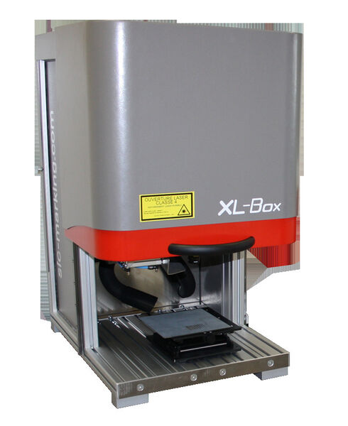 Das Markiersystem XL-Box ist auf größere Werkstücken aus Metallen oder Kunststoffen ausgelegt. (Bild: Sic-Wostor)