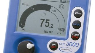 Der Vakuum-Controller CVC 3000 verfügt über zehn Programmplätze für selbstgestaltete Vakummprozesse.  (Bild: Vacuubrand)