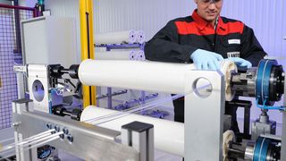 Die neuen Membranelemente sollen bsi zu vier Prozent Energie einsparen. (Lanxess)