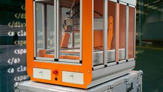 Der IDS-Demonstrator des Fraunhofer CCIT ermöglicht den souveränen Austausch von Daten zwischen Werkzeugmaschinen.

 (Fraunhofer IWU)