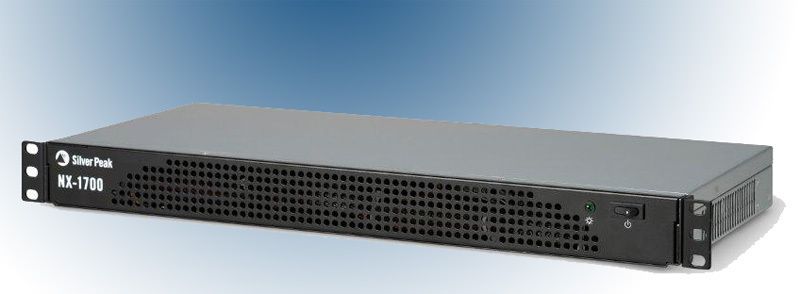Die kleinste einbaufähige Appliance von Silver Peak: „NX 1000“ – die VX-1000-Branch-Office-Appliance unterstützt Hyper-V. Sie ist für eine Bandbreite von bis zu 4 MBit/s und 8000 parallele Sessions ausgelegt. Bild: Silver Peak (Archiv: Vogel Business Media)