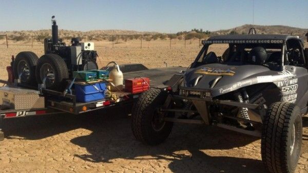 Der elektrisch angetriebene Offroad-Racer EV1 (Bild: SRI)