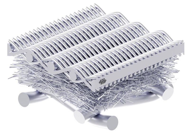 TRIMETRIC – Spezialgewebe von GKD für die Heißgasfiltration (Bild: GKD Group)