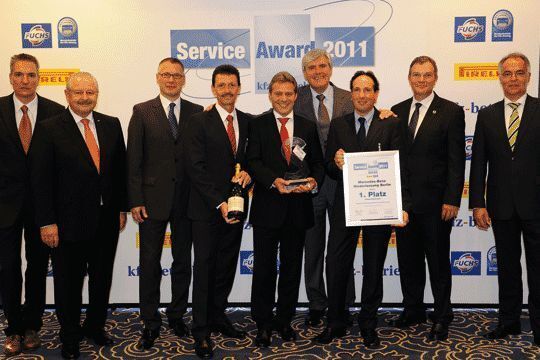 1. Platz Kategorie Nfz: Daimler AG, Niederlassung Berlin. (Archiv: Vogel Business Media)