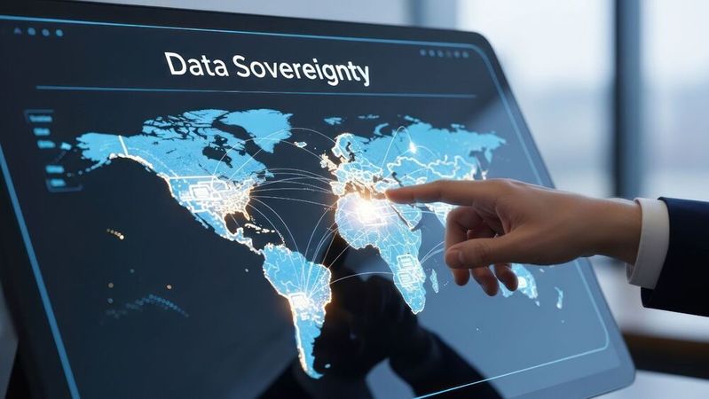 Während viele Unternehmen in Sachen KI große Sorgen und blinde Flecken haben, zeigen sie, was den Zugriff ausländischer Regierungen auf ihre Daten angeht, eine klare Linie.(Bild: ©  Nazuro - stock.adobe.com / KI-generiert)