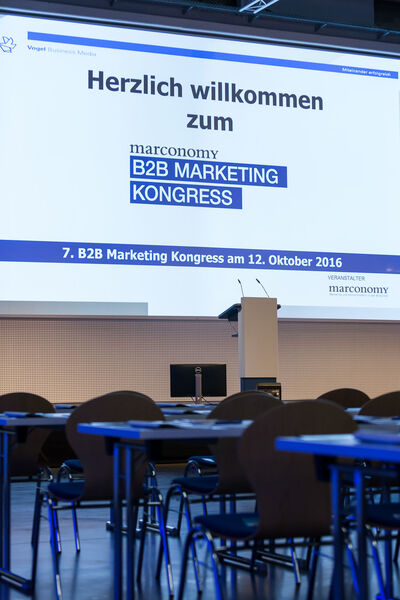 Tag 2 der B2B Days ging mit dem B2B Marketing Kongress an den Start. (Vogel Business Media © Stefan Bausewein)
