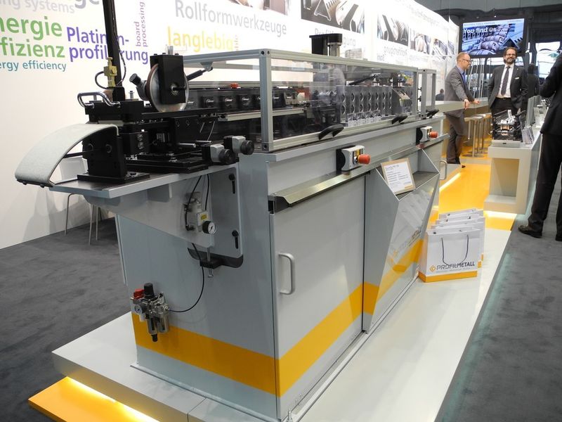 Das verstärkte Interesse der Messebesucher galt gleichermaßen Profilieranlagen, dem Werkzeugbau und den Engineering-Dienstleistungen von Profilmetall. (Bild: Profilmetall)