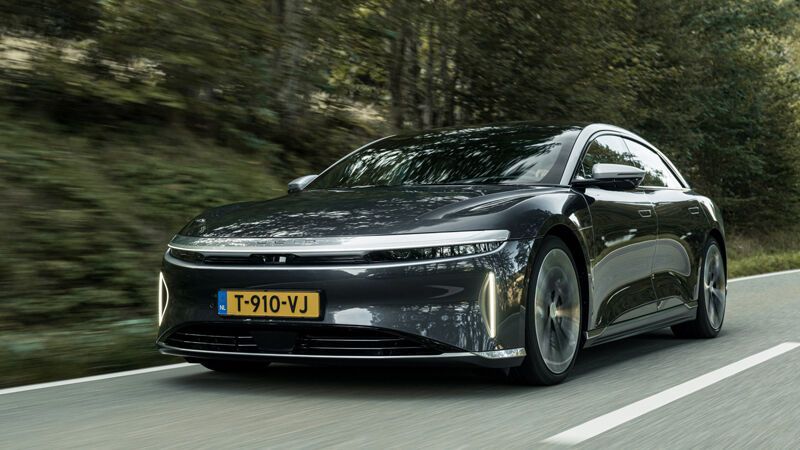 Der Lucid Air ist offiziell in Deutschland gestartet.(Bild:  Lucid Motors)