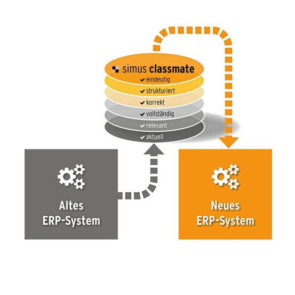 Mit der Software und Projektmethodik lassen sich die Daten im Vorfeld einer Migration aufbereiten. (Bild: Simus Systems)