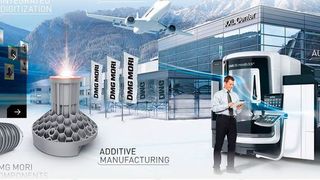 So sieht die neue Website von DMG Mori nach dem Relaunch aus. (Arvato Systems)