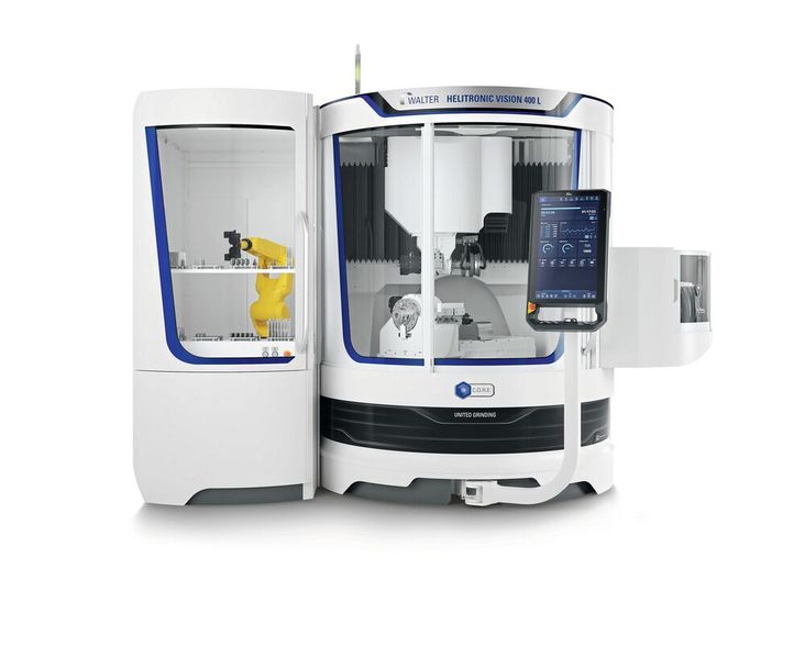 Das Core-Panel wird einheitlich bei allen United Grinding Marken eingesetzt, die Maschinenbedienung ist wesentlich vereinfacht, auch die Einarbeitung wird dadurch erleichtert. (United Grinding)