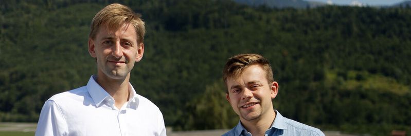 Christoph Netsch und Till Schöpe, Gründer Mitbegründer der Alpamayo Intelligent Quality Solutions GmbH. Christoph Netsch und Till Schöpe, Gründer Mitbegründer der Alpamayo Intelligent Quality Solutions GmbH.
