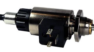 Im Gegensatz zu konventionellen Endschalter erfolgt beim Hallsensor der elektrische Sensoranschluss über einen 3-poligen M8-Stecker, was den Installationsaufwand minimiert und Schutzarten bis IP54 möglich macht. (Archiv: Vogel Business Media)