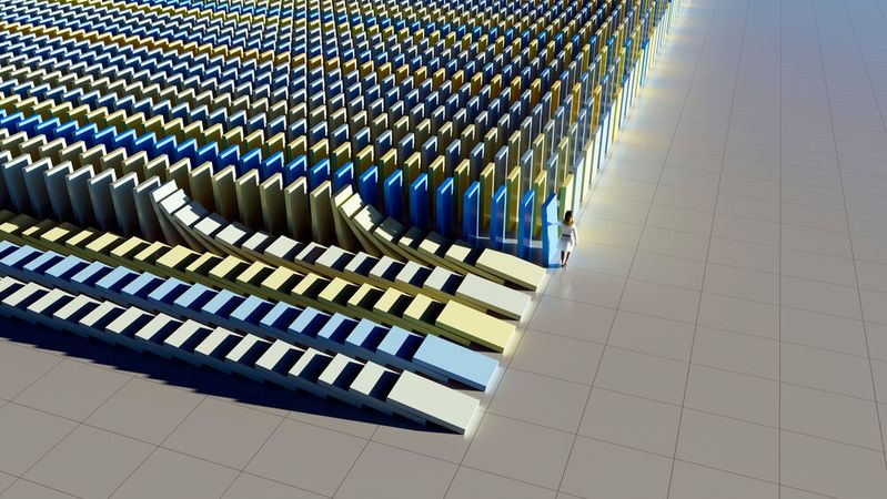 Unternehmen unterschätzen den Dominoeffekt von Cyberattacken, Infrastruktur-Ausfällen etc.(Bild: ©  Peter Hansen - stock.adobe.com)