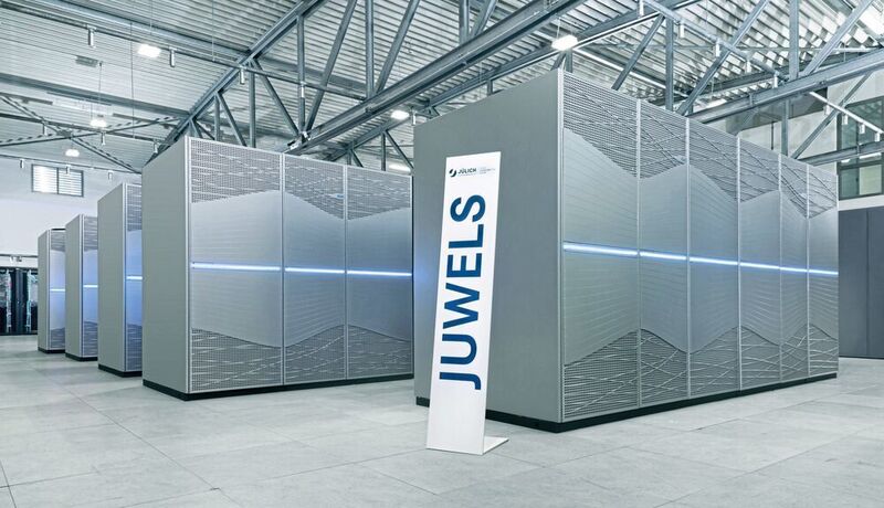 Der neue Supercomputer Juwels am Forschungszentrum Jülich (Forschungszentrum Jülich GmbH, Ralf-Uwe Limbach)