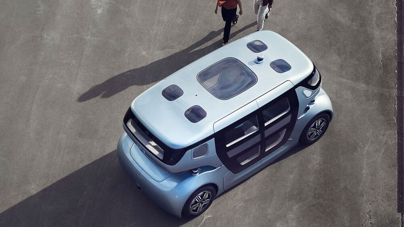 Saab-Nachfolger National Electric Vehicle Sweden (NEVS) hat ein Carsharing-Konzept entwickelt, in dessen Mittelpunkt das auf Level 4 autonom fahrende Elektroauto Sango steht. (Bild: NEVS)